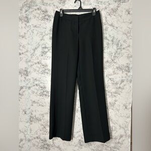 Nine & Co. Black Straight-Leg Dress Trousers